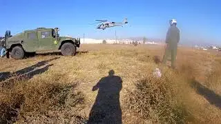 Filming a Medical Evacuation for a US Navy Super Bowl Commercial