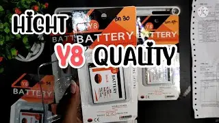 unboxing batrai double power Y8 Original