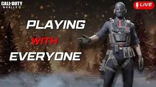 PLAYING with EVERYONE😍| CoDM Br Live💥 #shorts #codm #codmobile