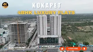 DSR Classe 4bhk flats for sale in Kokapet/Gandipet | Hyderabad.                    #realestate