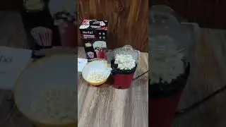 New Popcorn Made By Hot Air Home Mini Retro Popcorn Maker Machine  #viral #viralvideo