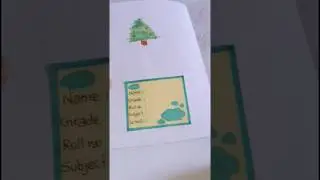 Lets make name slip | Back to school craft | #craftshort