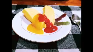Receta#46 Uno de los mejores postres. Babaroise de mango maduro.