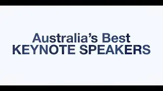 Speakers Institute Corporate 2026 Australia's Best Keynote Speakers
