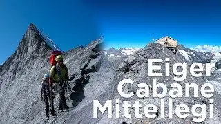 #1 Cabane Mittellegi Ar&ecirc;te Mittellegi Eiger Grindelwald Kleine Scheidegg Eismer montagne alpinisme