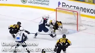 Daniil Prokhorov (MSP72) | All Shifts | MHK Dynamo St. Petersburg v. Almaz Cherepovets | 12 27 2024