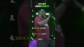 Top 6 Best CONCERT Moments 🏟🎤🎶 |#rapper #hiphop #fyp #rapsong #concert #funny #hype #foryoupage