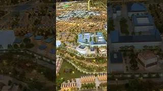 Haitham bin Tariq City Miniature | Future of Oman in 3D Model | Muscat Mega Project #city