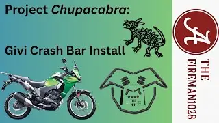 Проект Chupacabra: установка защитной дуги Versys X300 Givi