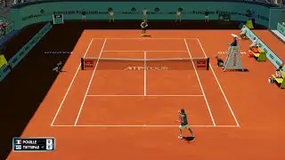 AO Tennis 2 - Lucas Pouille vs Stefanos Tsitsipas - PS5 Gameplay