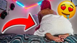 I FOUND MY SNEAKY LINK IN MY BED NAKED😍 | VLOGMAS