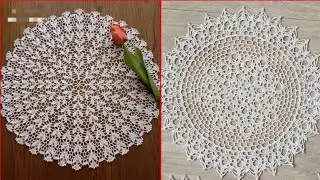 120 потрясающих идей для небольших скатертей-дорожек, связанных крючком в технике филейного вязан...