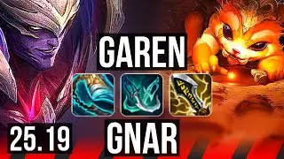 GAREN vs GNAR (TOP) | KR Diamond | 25.19