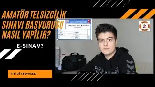 AMATÖR TELSİZCİLİK SINAVI BAŞVURUSU NASIL YAPILIR?  E-SINAV ?SÜREÇ NASIL İŞLİYOR?
