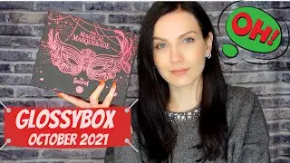 Распаковка GlossyBox October 2021 | Kueshi, e.l.f. Cosmetics, Josephine Cosmetics, Hey Honey