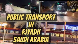 Riyadh public transport - Saudi Arabia | Metro | Telugu Vlogs