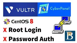 #6 Disable Root login and password authentication CENTOS RHEL Server  - Cyberpanel Tutorial