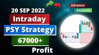 67000 + Profit || Intraday Strategy|| 20 Sep 2022 Advance PSY Levels - by The Himalayan Trader