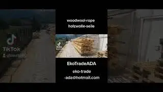 #holzwolle #woodwool #holzwolleseile  #woodwoolrope