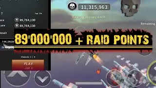 Gunship Battle Helicopter : Highest raid Points