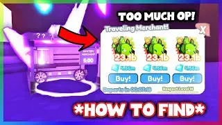 *OP!!* How to find the Mysterious Travelling Merchant in Pet Simulator X!! (Easy and quick!)
