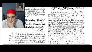 Menjadikan Merdu Bacaan Al Quran (Riyadhussholihin) Nomor 1007