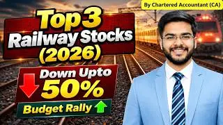 Top 3 Railway Stocks (2026) - Crashed 50%📉 | Best Railway Stocks to Buy Now ?
