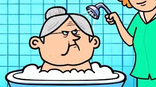 Die Oma im Altenheim
