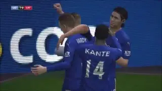 JAMIE VARDY INSANE VOLLEY VS LIVERPOOL (FIFA 16 Remake | FIFA 16