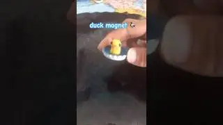 bottle cap duck #clay #sculpting #diy