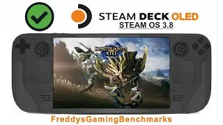 Monster Hunter Rise (Test 10.2025) on Steam Deck OLED with Steam OS 3.8