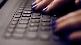 ASMR. Chiclet Keyboard Typing (Recorded With Different Mics)