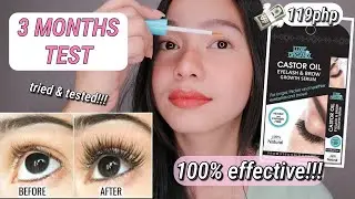 LUXE ORGANIX CASTOR OIL | Eyelash and Brow Hair Growth Serum | Hello Katy