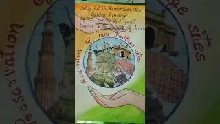 Preservation of our Heritage site poster