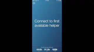 Live use of the iOS App Be My Eyes to Get assistance with reading