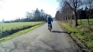 Atw 24 & tecno circuit op snor tomos = 42km/h
