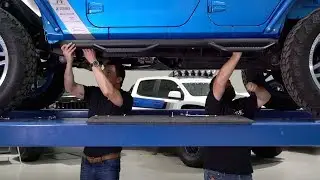 N-FAB Nerf Step Installation Guide for 2007-2018 Jeep Wrangler Unlimited JKU