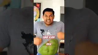 Aamir Khan vs Hulk 😲 | Bollywood x Marvel Crossover
