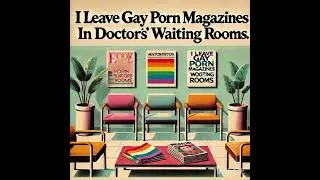 I leave gay porn magazines in doctors waiting rooms
