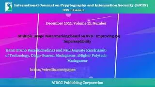 International Journal on Cryptography and Information Security (IJCIS)