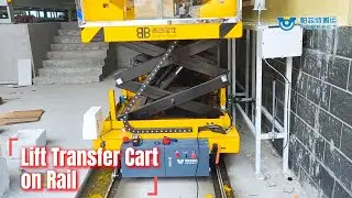 Outdoor AGV with lifting Racks Mover