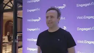 Getting Candid with Jonathan Bill (CreditMate) at EngageMint 2018, Bangalore