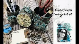 Trash to Treasure - Finnabair -Prima packaging with Anat