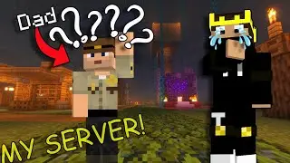 I Invited My Dad To My Minecraft Server!