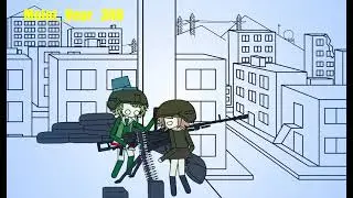 Chihiro with a Gun - NSV Heavy Machine Gun (Plus Kanna)