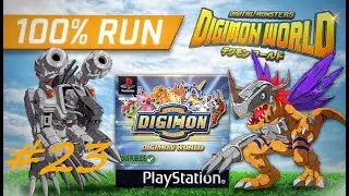 Digimon World - Der Retro Klassiker zu 100% | Öliger Geruch in der Fabrikstadt | 🔴 Live | #23
