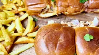 Mini Chicken Sliders Recipe | Easy Shredded Chicken Sandwiches | Perfect Party Snack