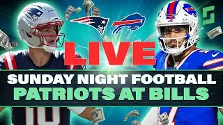 Patriots vs Bills LIVE STREAM: Sunday Night Football Bets, Props, Parlays + Watchalong | NFL 2025