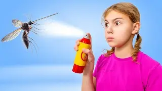 Kids vs Mosquitoes and Bugs at Home! Learn to Stay Safe and Have Fun