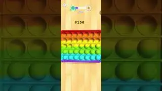 Pop Us! Level 156 🌈 Satisfying ASMR Bubble Popping | Relaxing Pop-It Sounds #shorts